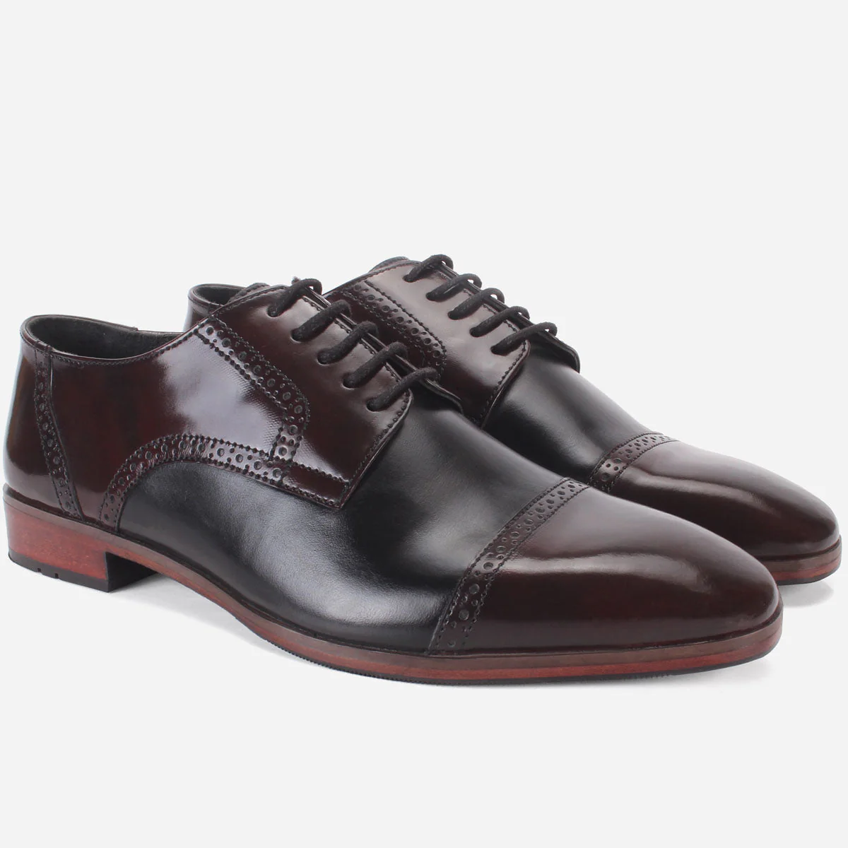 Mens "AUBREY" Formal Oxford Shoes - Image 2