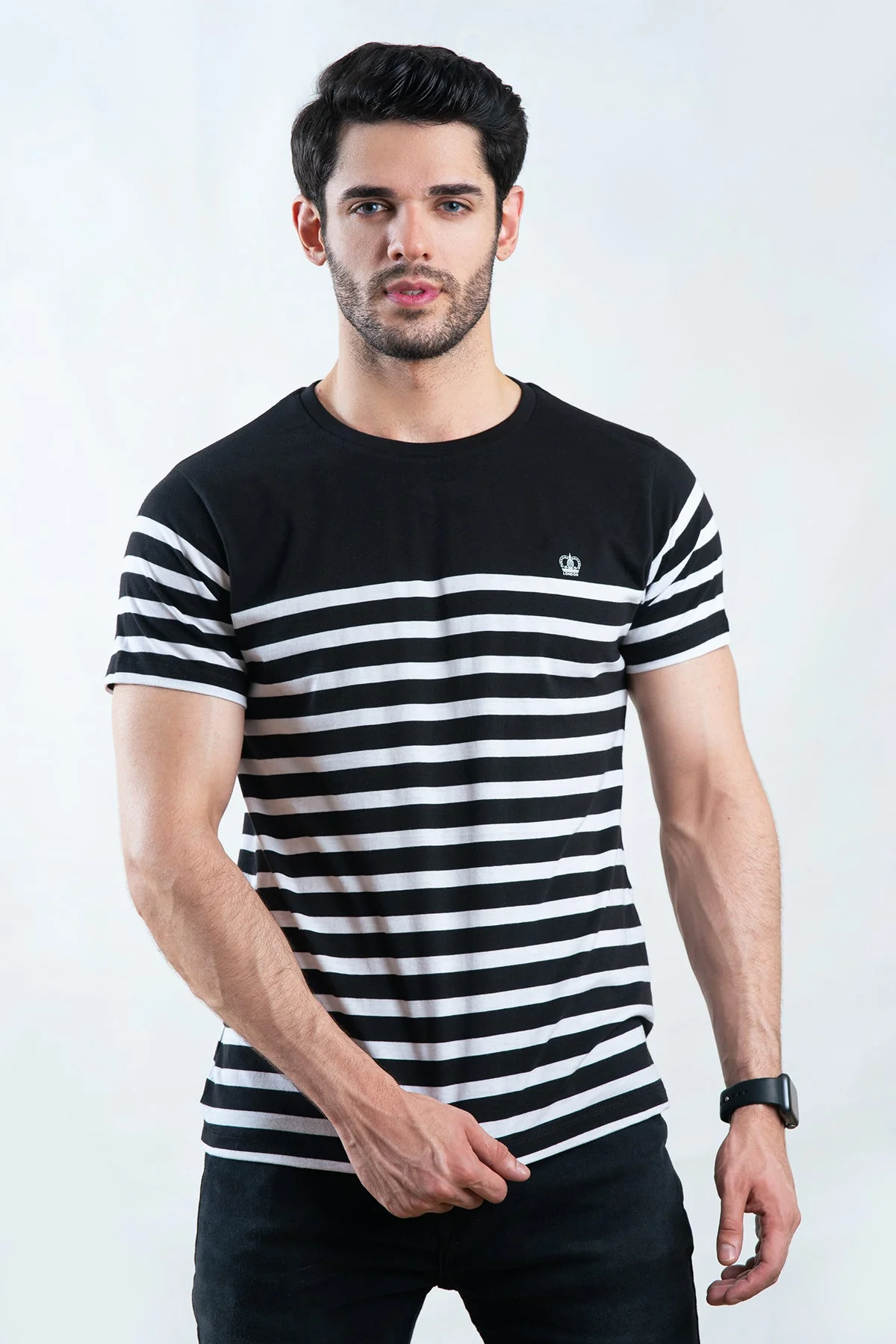 "BAHMAN" Classic Crew Neck Summer T-Shirt - Image 2