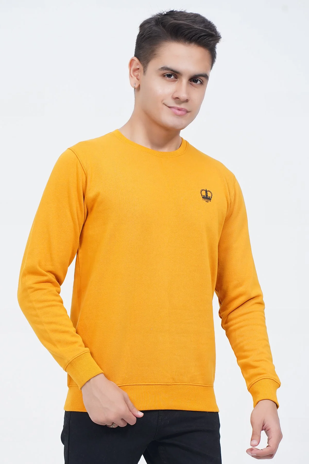 "BAILZ" Crew Neck Long Sleeves Sweatshirt