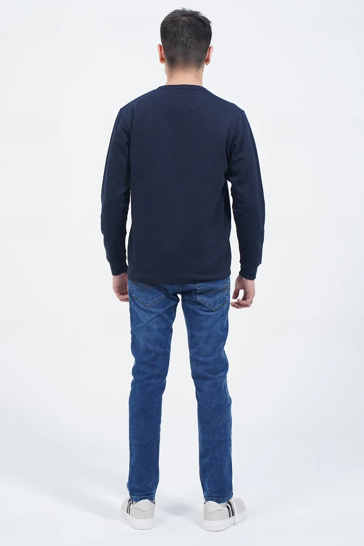 Men's "BAILZ" Crew Neck Long Sleeves Sweatshirt - Image 3