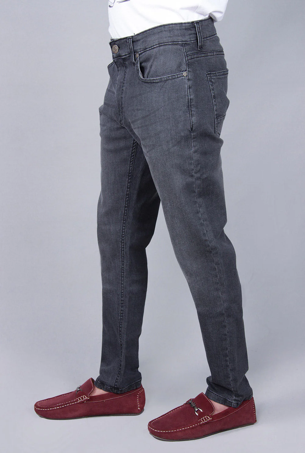 "BERNAD" Skinny Denim Trousers - Image 2