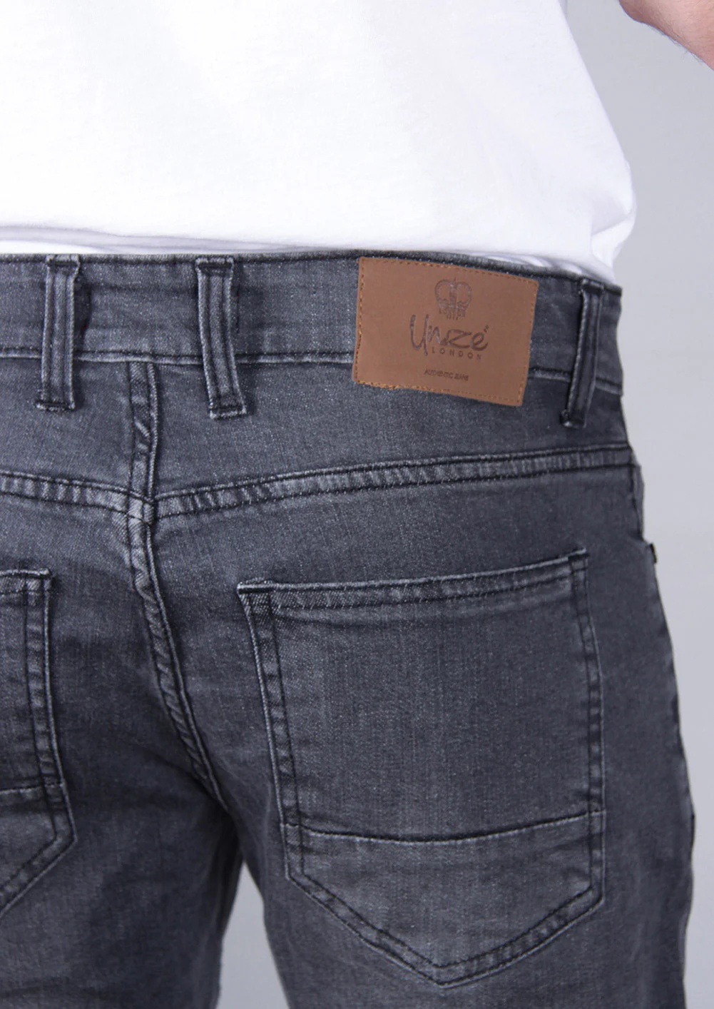 "BERNAD" Skinny Denim Trousers - Image 4
