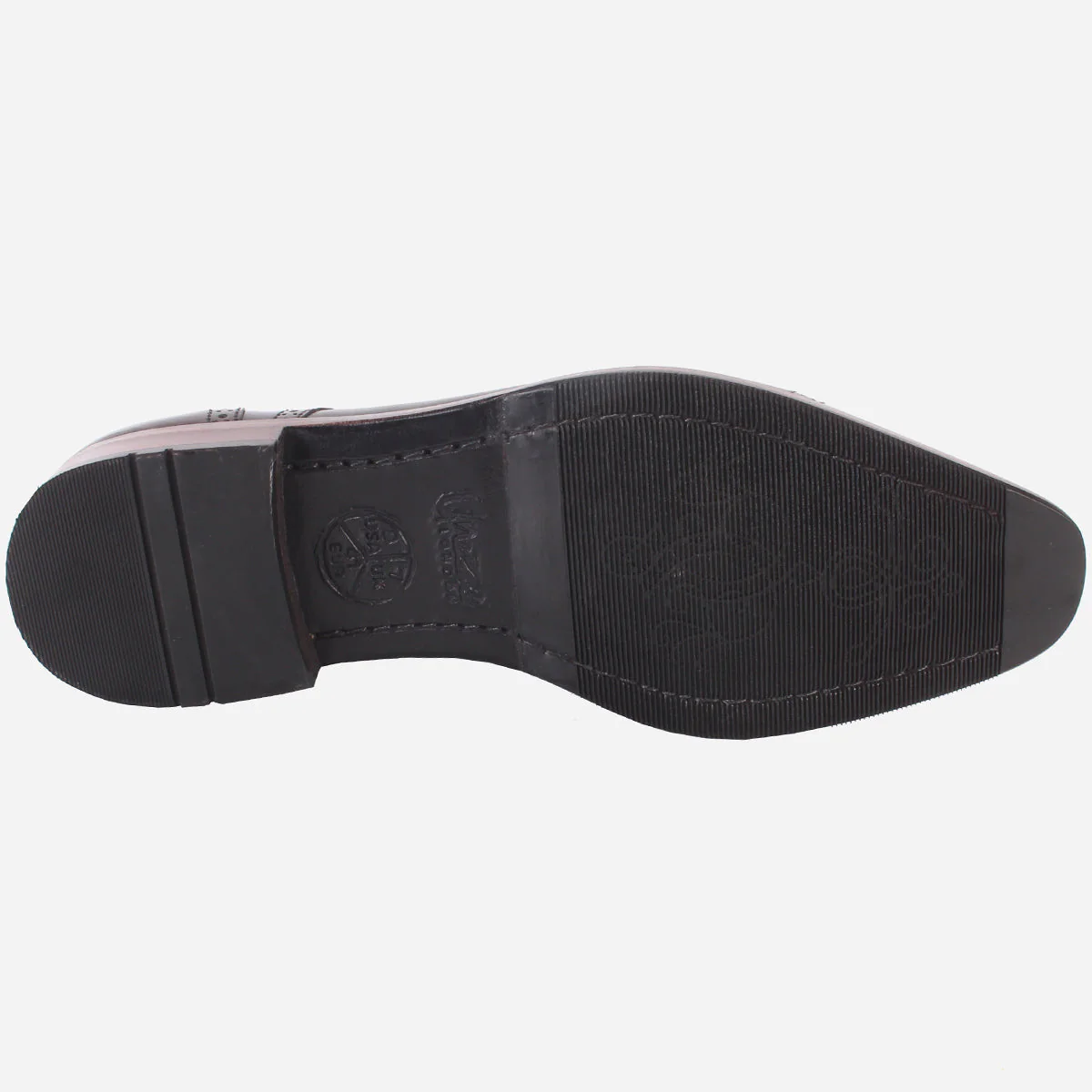 Mens "BLAISE" Double Tone Monk Strap Shoes - Image 5