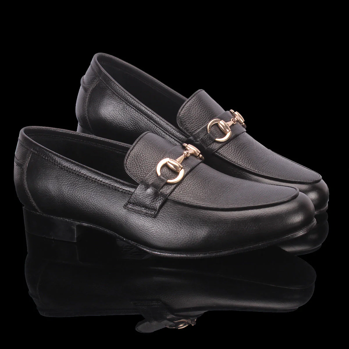 Mens "BRETT" Leather Comfy Office Shoes - Image 6