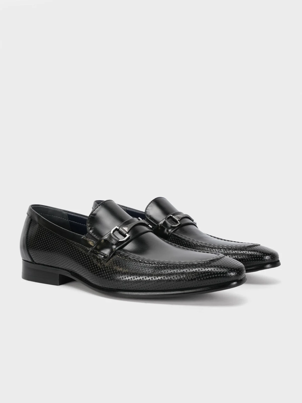 Mens "BYAONY" Pony Detailing Formal Shoes - Image 2