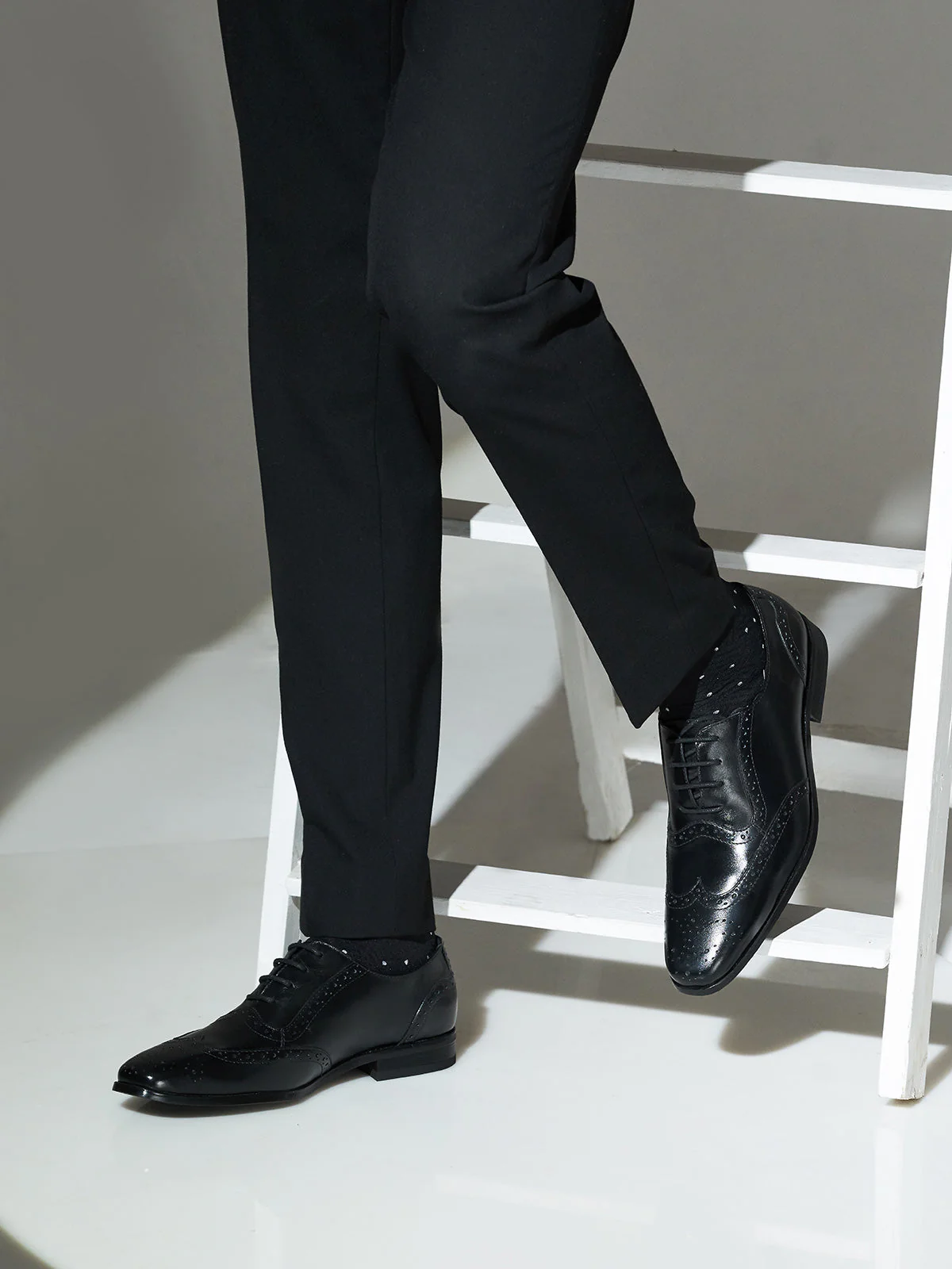 Men's "CASSIUS" Leather Oxfords Office Shoes