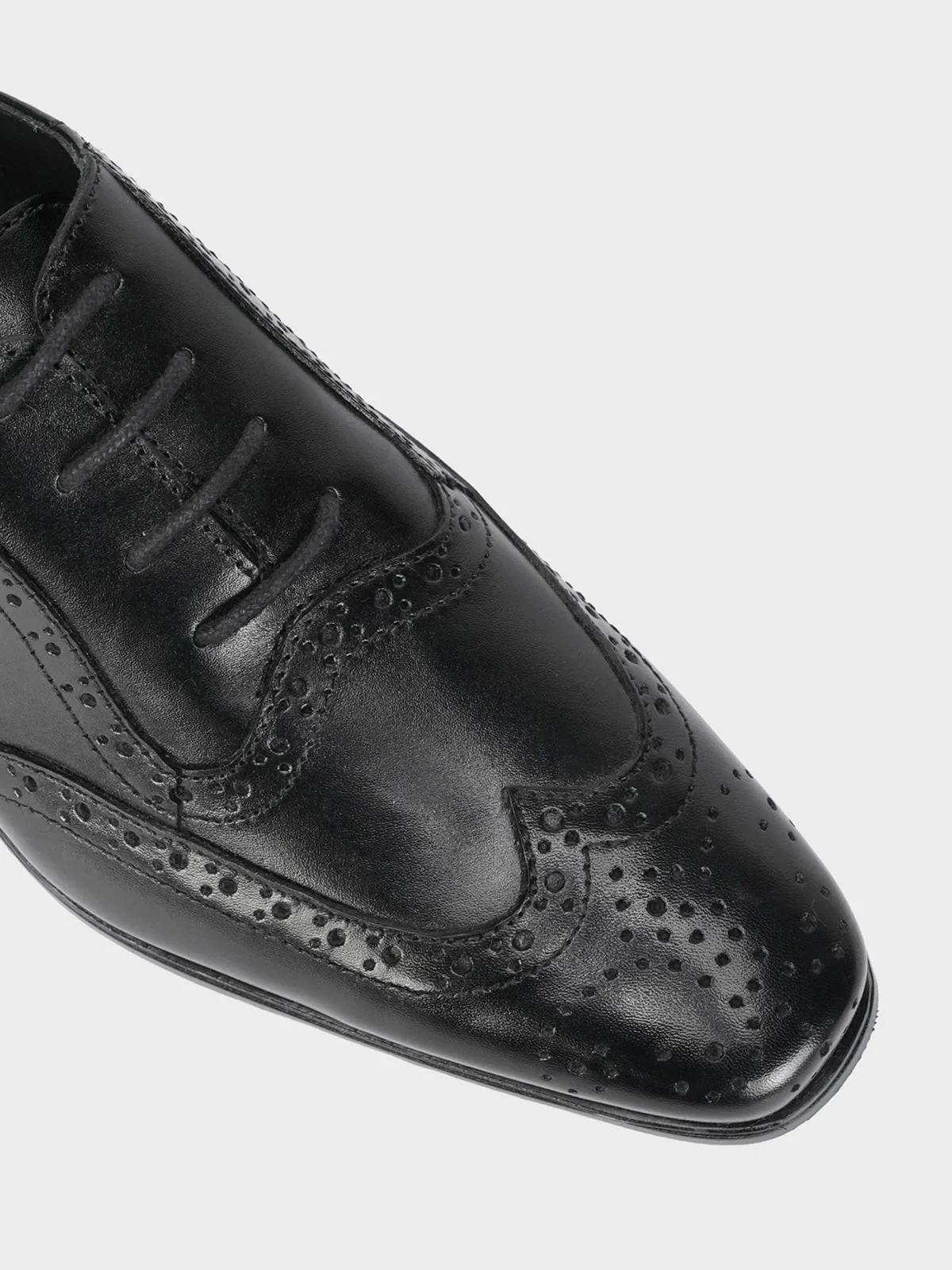 Men's "CASSIUS" Leather Oxfords Office Shoes - Image 4