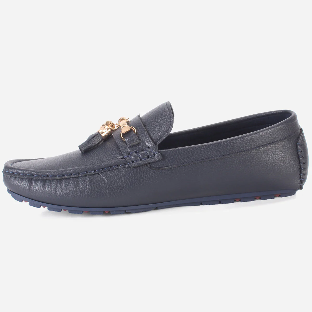 Mens "COTLAR" Casual Slip On Moccasins - Image 3