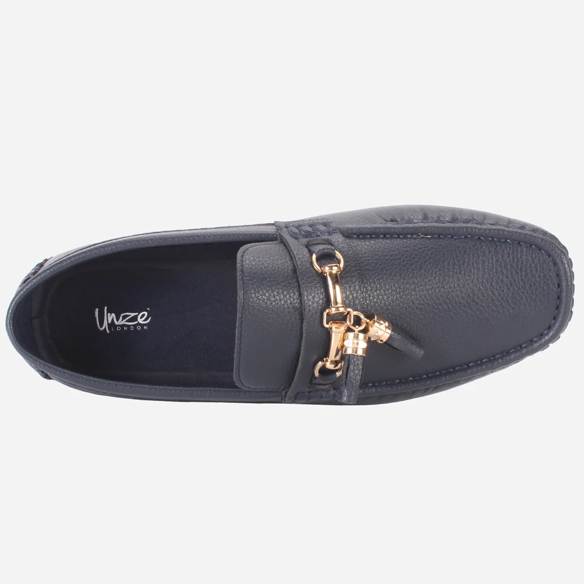 Mens "COTLAR" Casual Slip On Moccasins - Image 4