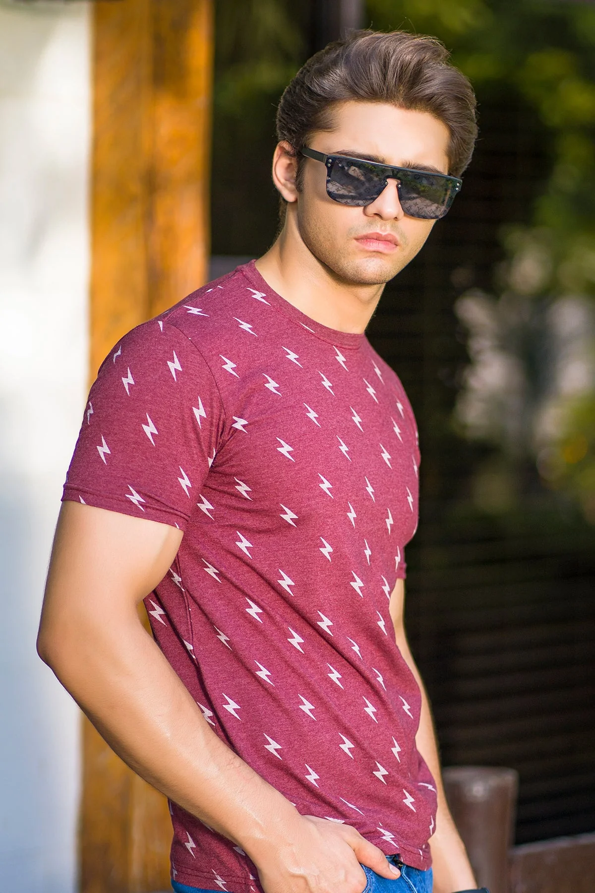 "DAKIET" Casual Crew Neck T-Shirt - Image 2
