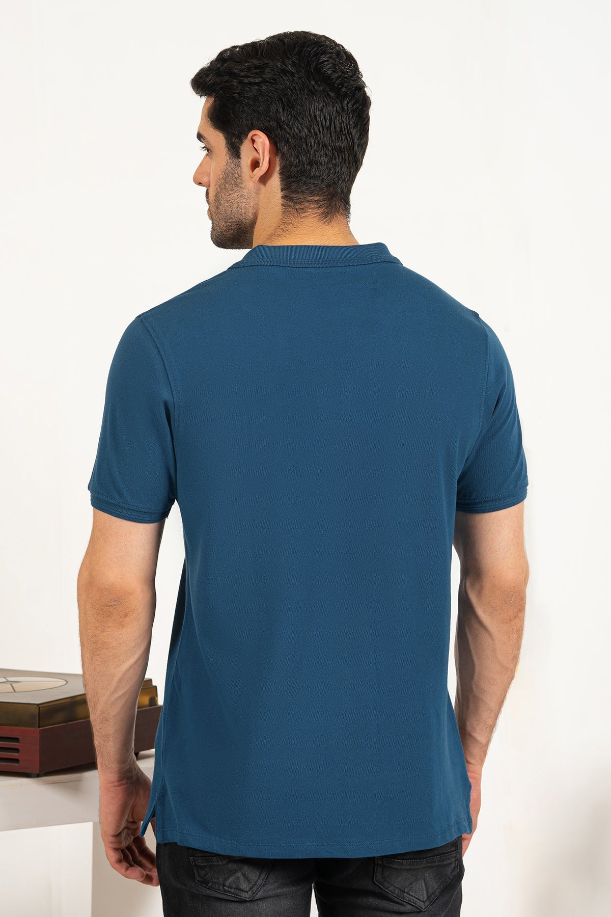 "DAMLA"Summer Polo Short Sleeves T-Shirt - Image 4