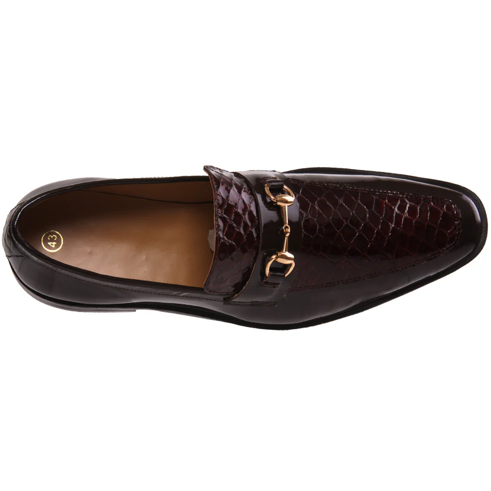 Mens ‘Durby’ Slipons Leather Designer Formal Shoes - Image 4