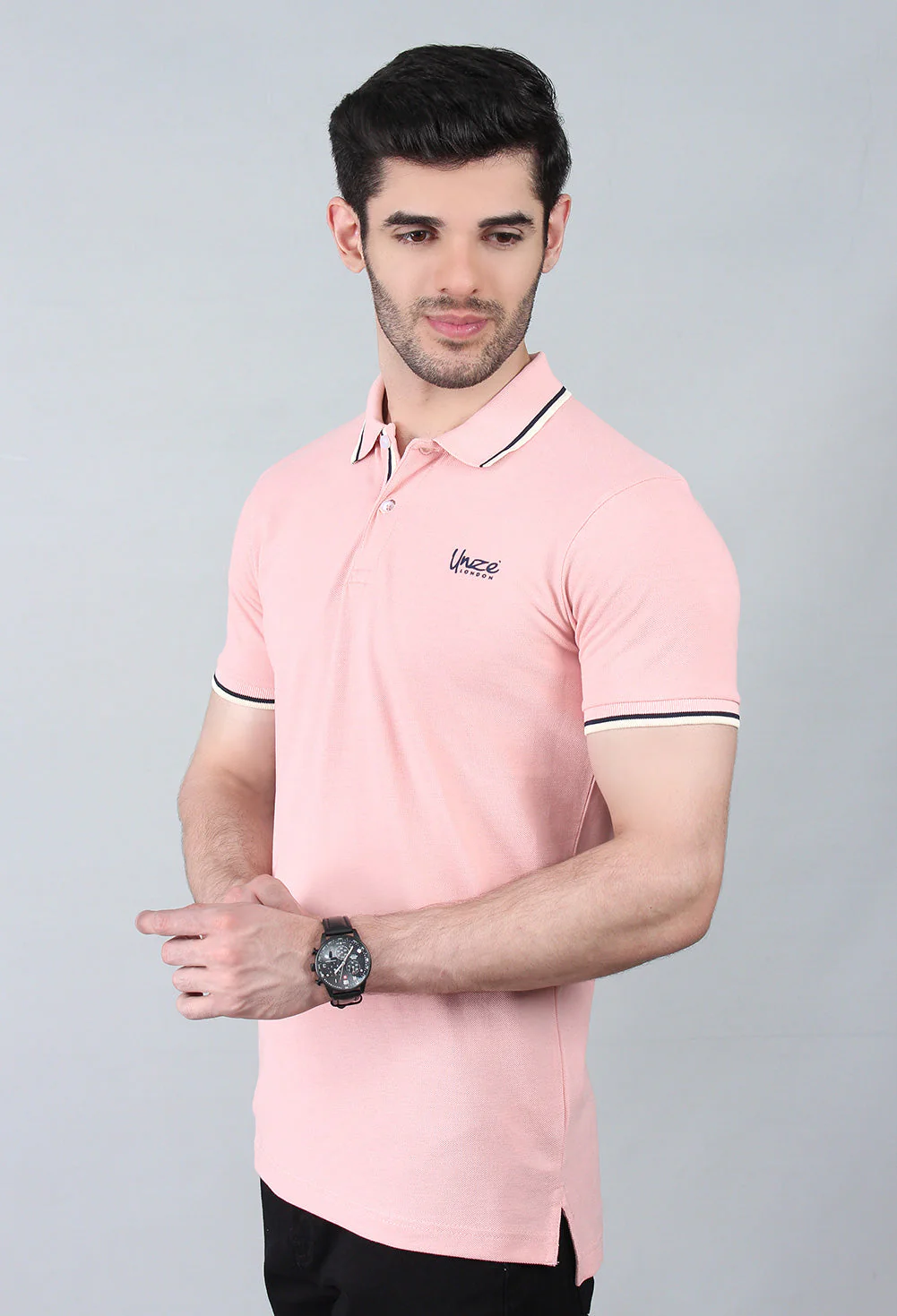 "EUGENE" Classic Short-Sleeve Polo Shirt - Image 4