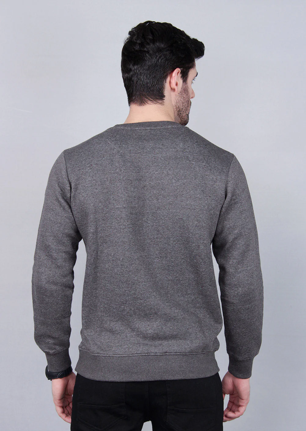 "FLYNN" Superman Classic Logo Adult Sweatshirt - Image 5