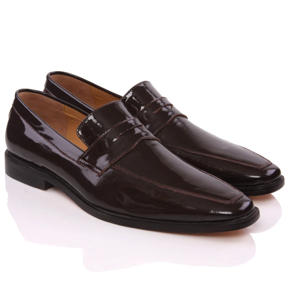 Mens Formal 'Karma' Designed Leather Dress Shoes - Image 2