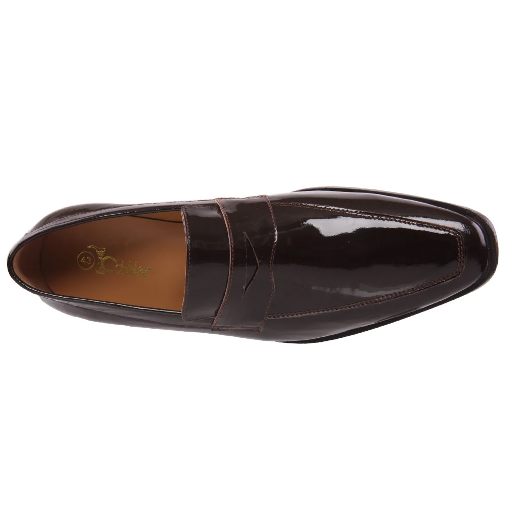 Mens Formal 'Karma' Designed Leather Dress Shoes - Image 4