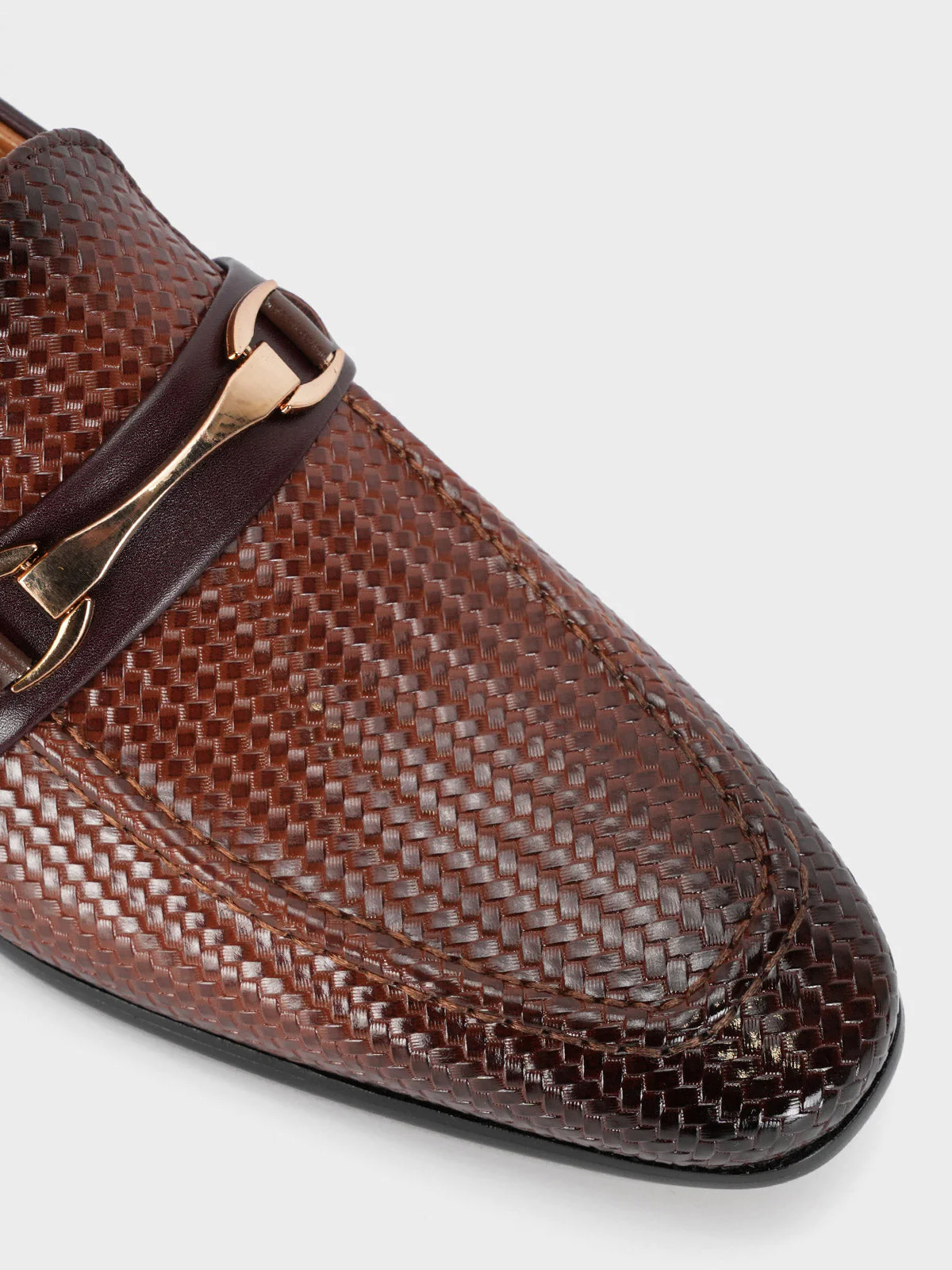 Mens "GARANCE" Textured Dress Leather Formal Shoes - Image 4