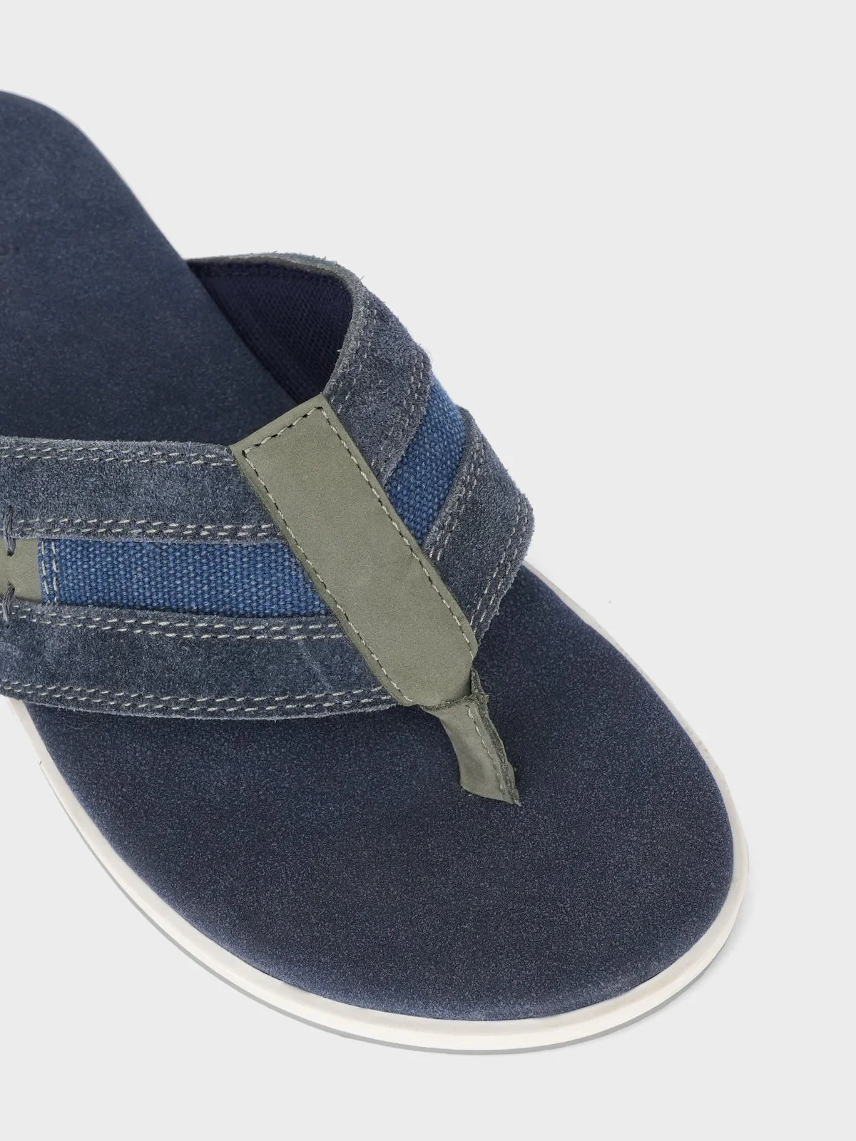 Mens "GEFJUN" Casual Suede Slippers - Image 4