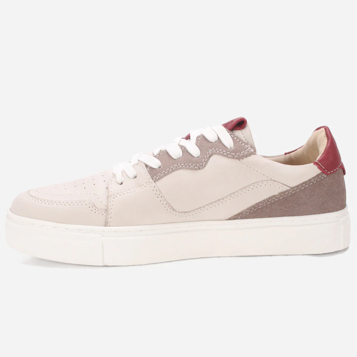 Mens "GORKA" Leather Lace Up Trainers - Image 3