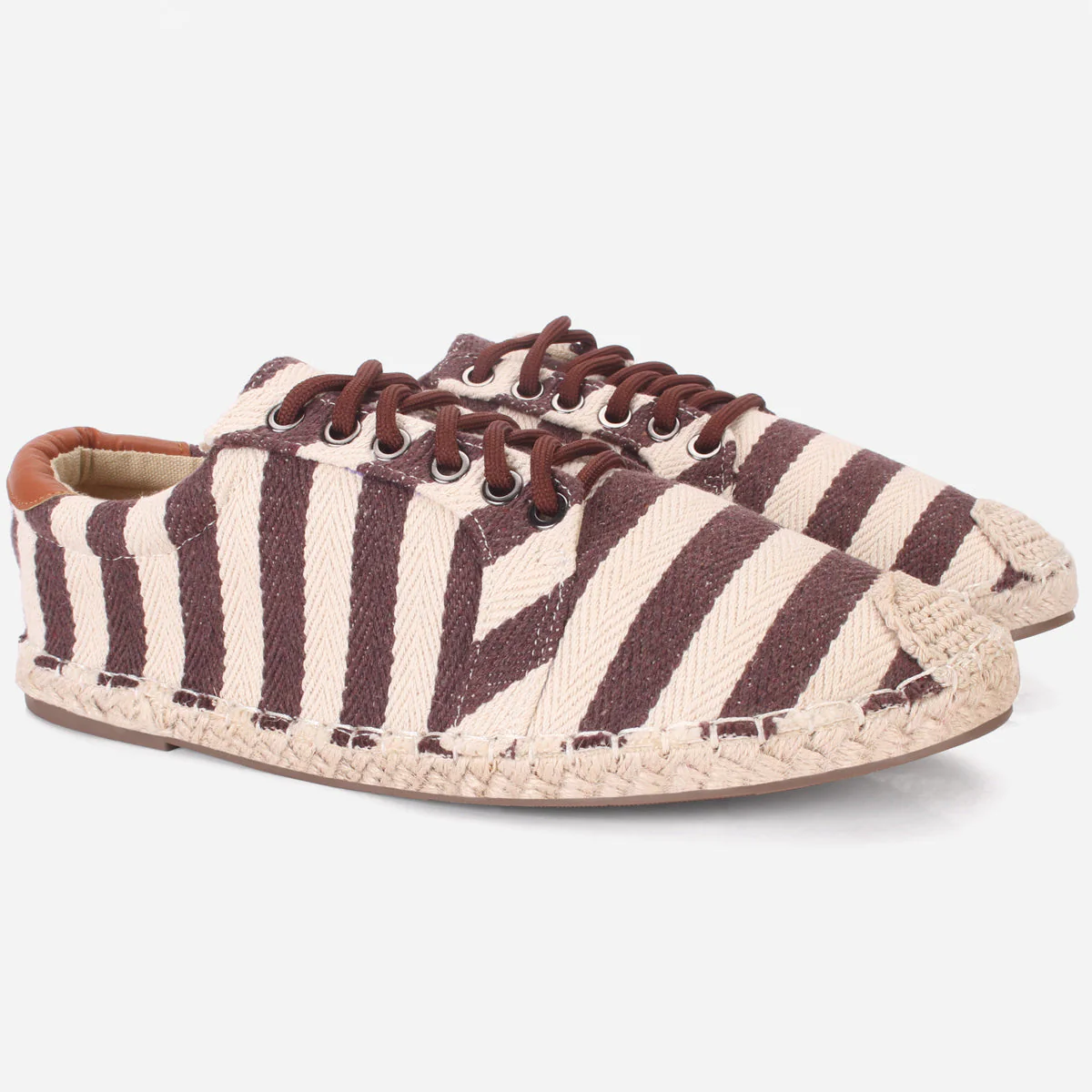 Mens "GUAXI" Canvas Flat Espadrille Shoes - Image 2
