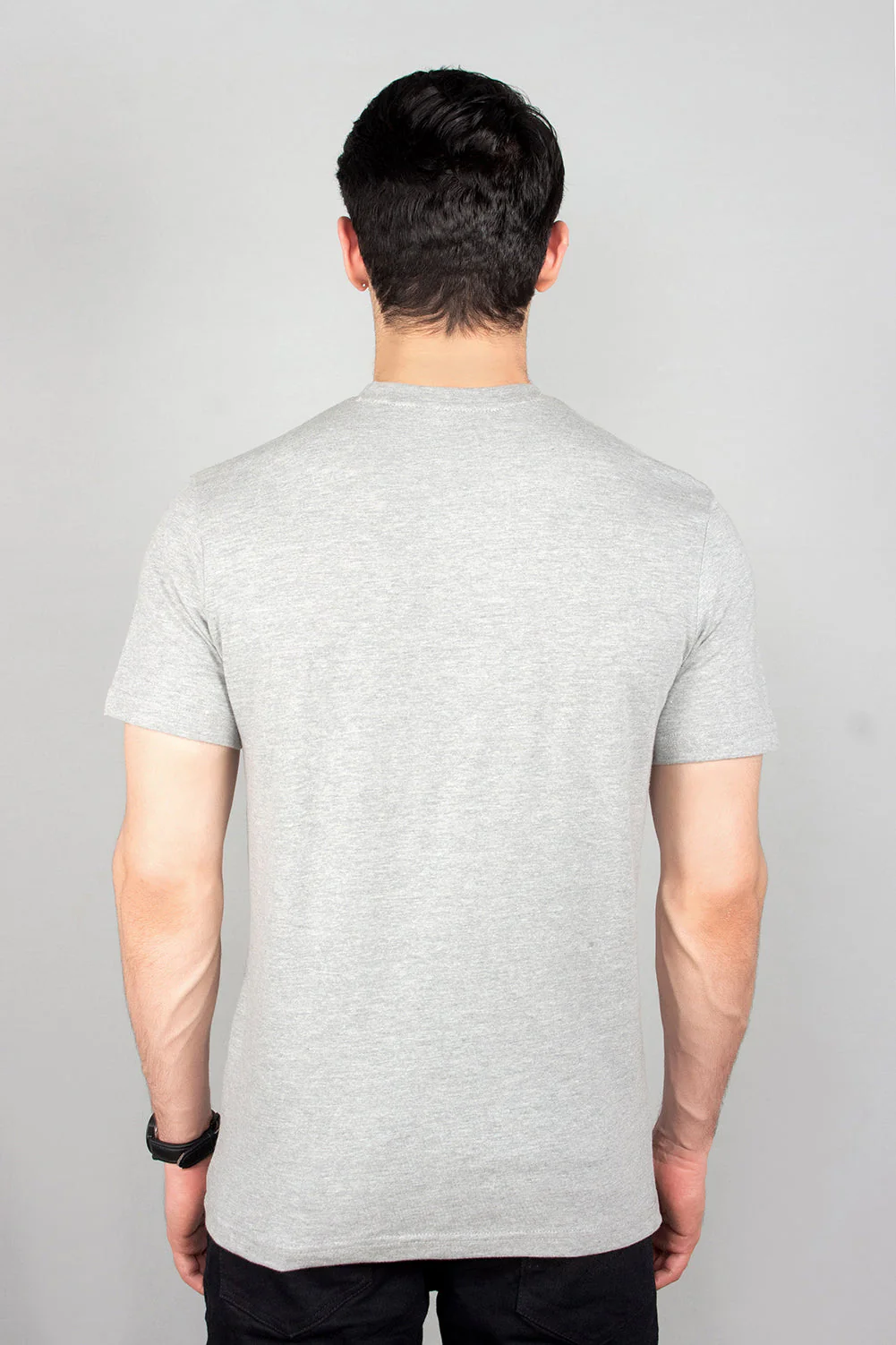 "GUAZ" Crew Neck Slim Fit T-Shirt - Image 5