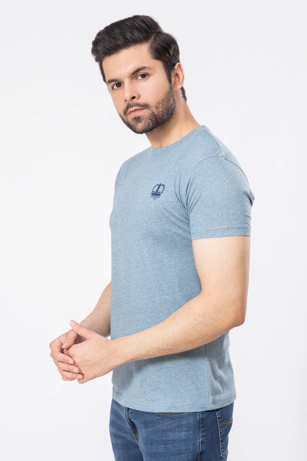 "HAROLD" Regular-Fit Pique Polo Shirt - Image 4