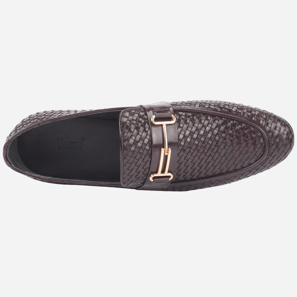 Men's "HEIDR" Formal Leather Slip-ons Dress Shoes - Image 4