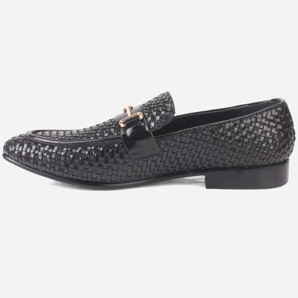 Men's "HEIDR" Formal Leather Slip-ons Dress Shoes - Image 3