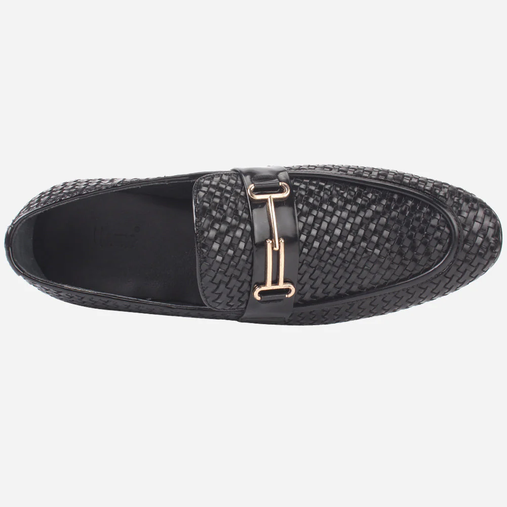 Men's "HEIDR" Formal Leather Slip-ons Dress Shoes - Image 4