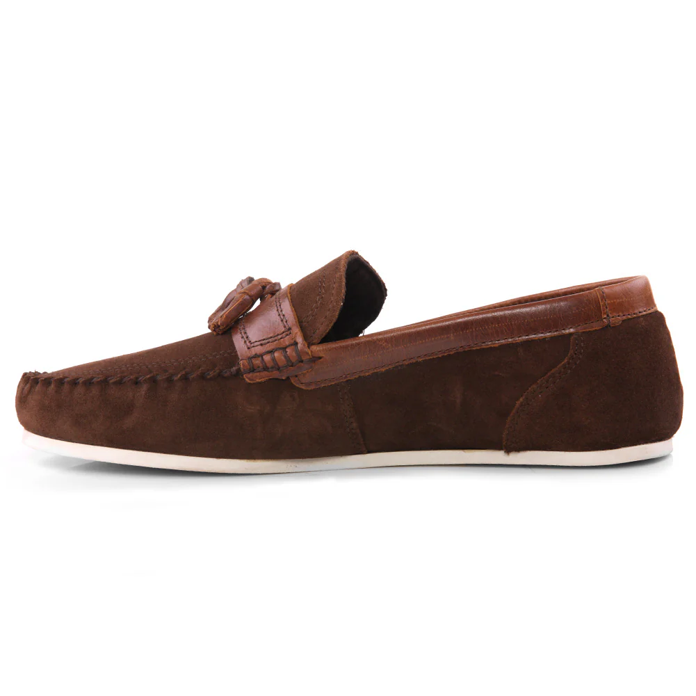 Mens ‘Hougton’ Suede Moccasin shoes - Image 3