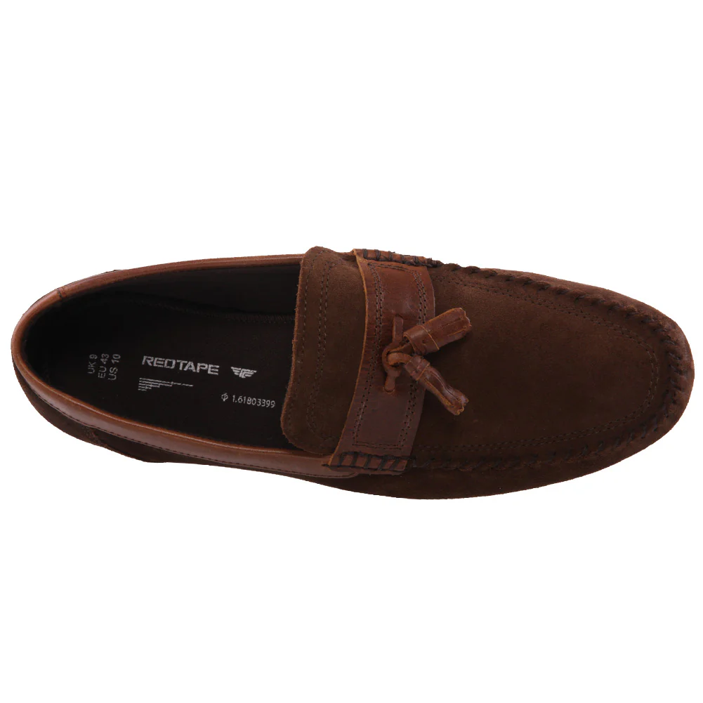 Mens ‘Hougton’ Suede Moccasin shoes - Image 4