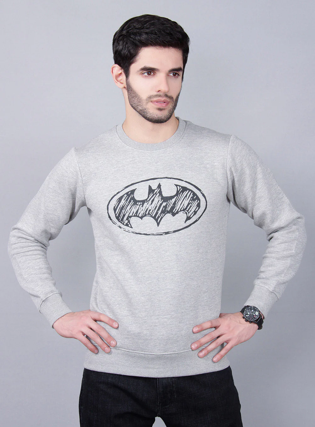 Men's "JARED" Classic Batman Sweatshirt
