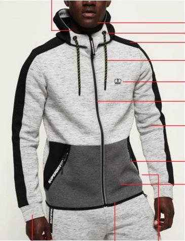 Mens "JEONG" Winter Zipper Hoodies