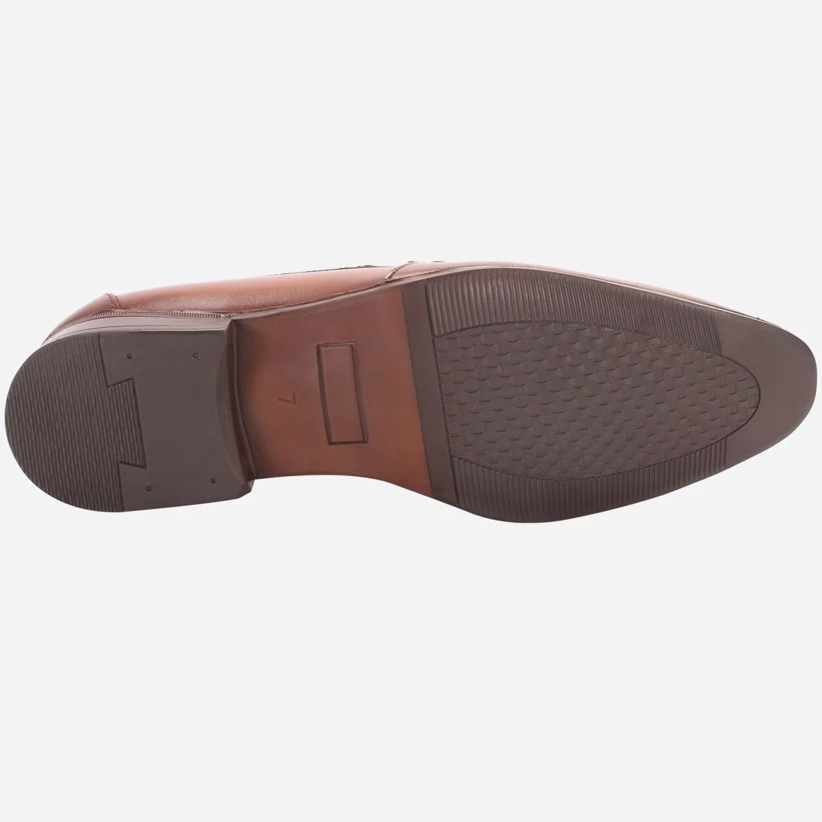 Mens "JOBAN" Leather Formal Slip-on Dress Shoes - Image 5