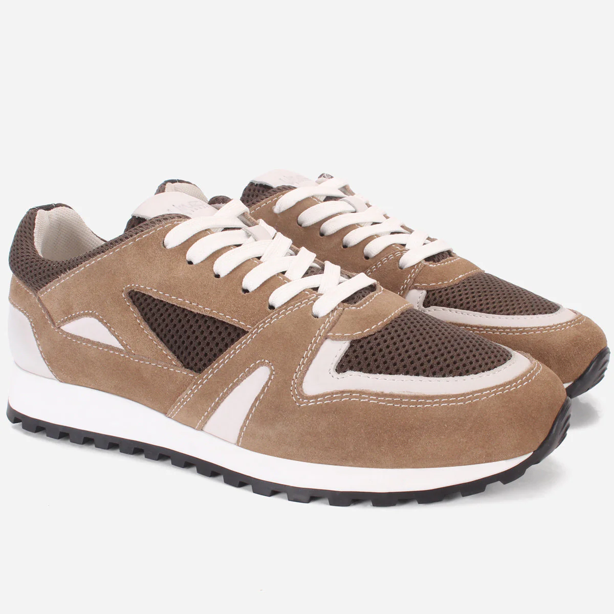 Men's "JOEZ"  Lace Up Suede Sneakers Jogging Shoes - Image 2