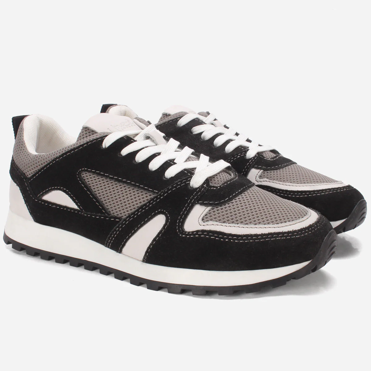 TMen's "JOEZ" Lace Up Suede Sneakers Jogging Shoes - Image 2