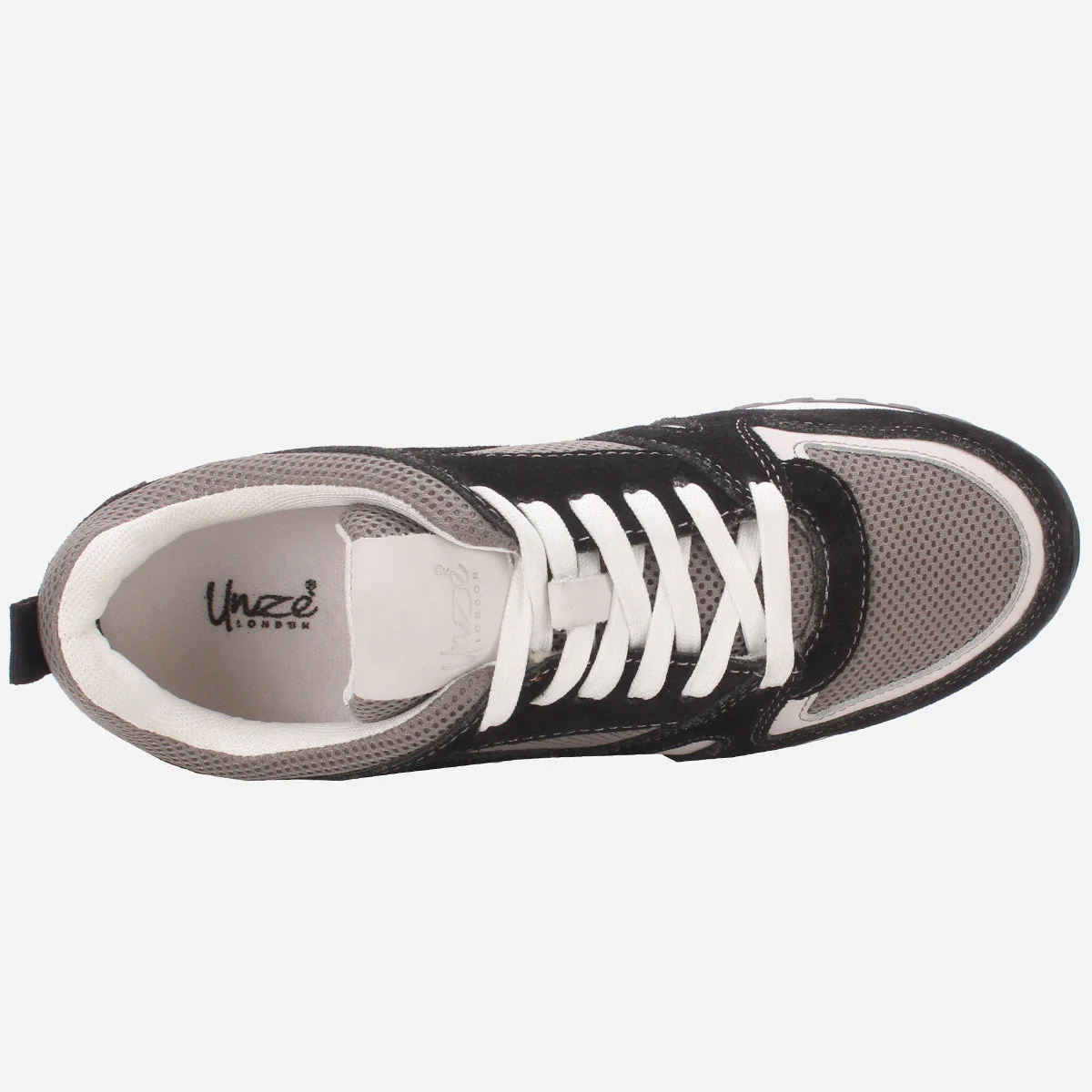 TMen's "JOEZ" Lace Up Suede Sneakers Jogging Shoes - Image 4