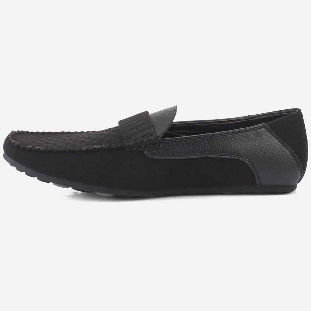 Mens "JONATHAN" Slip-on Everyday Moccasins Shoes - Image 3