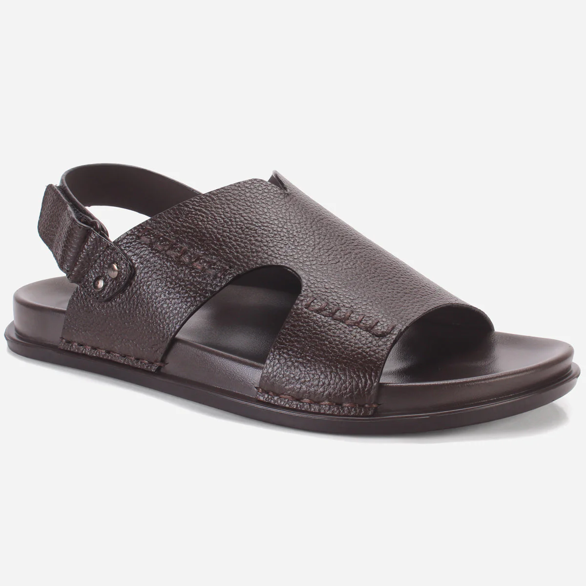 Mens "KEMPTER" Leather Open Toe Sandals