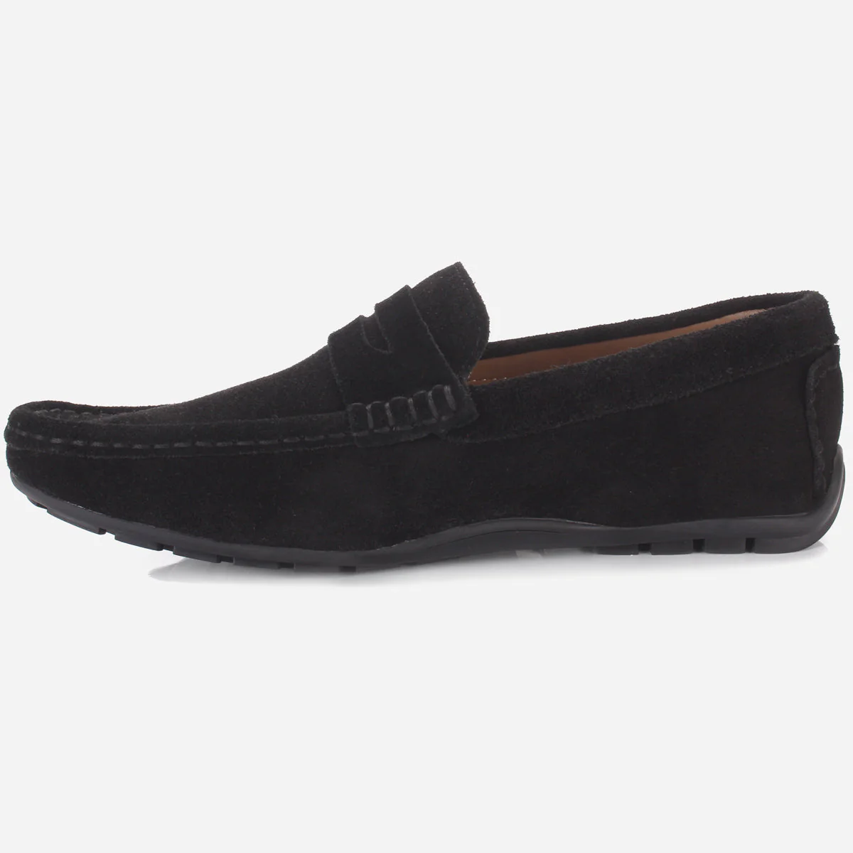 Mens "KIMS" Leather Slip-ons Moccasins - Image 3