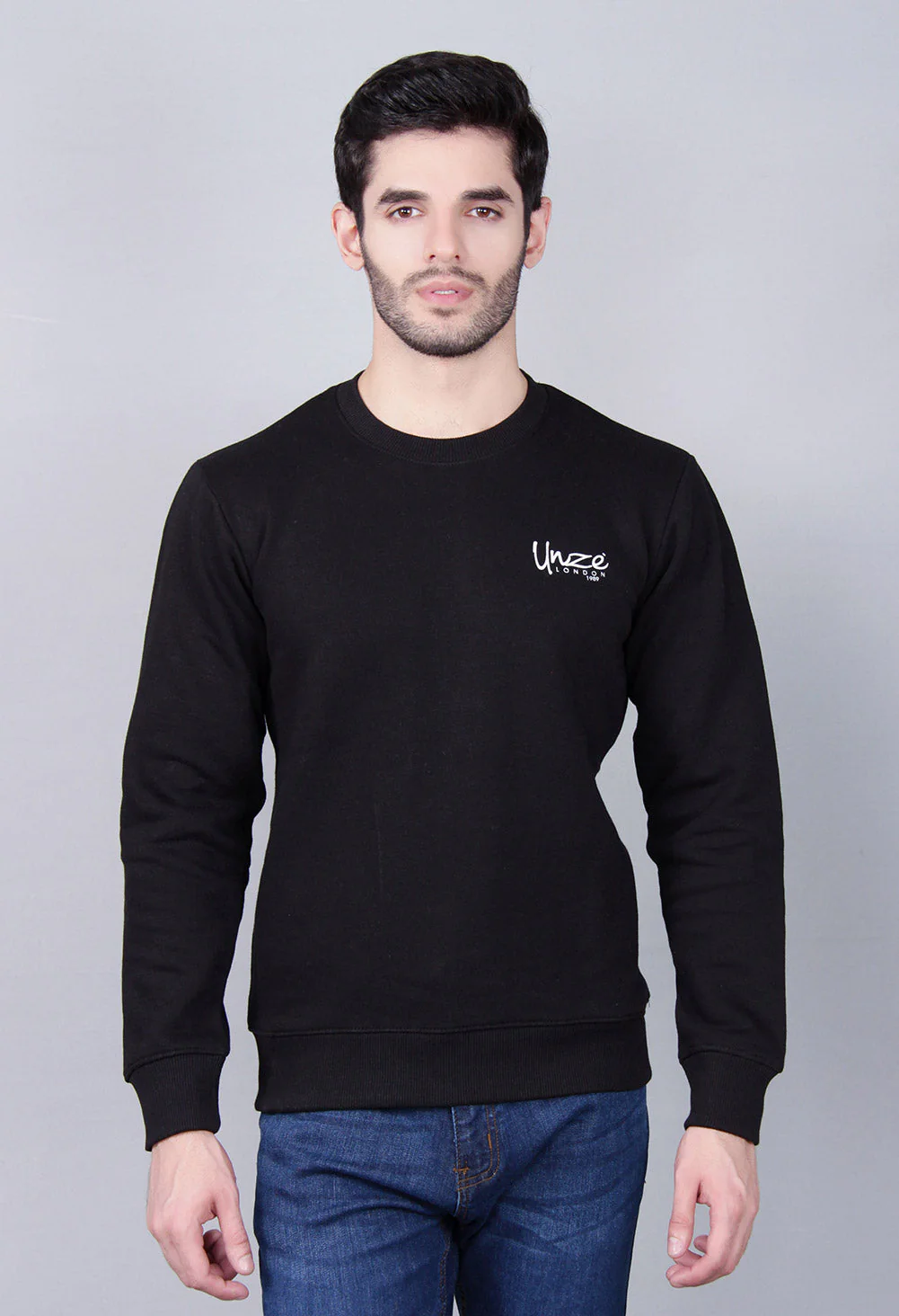 Men's "KRIK" Fine Line Crewneck Sweatshirt