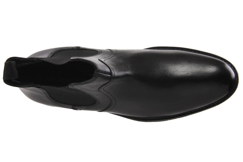 Mens Leather Pull On Chelsea Boots - Image 4