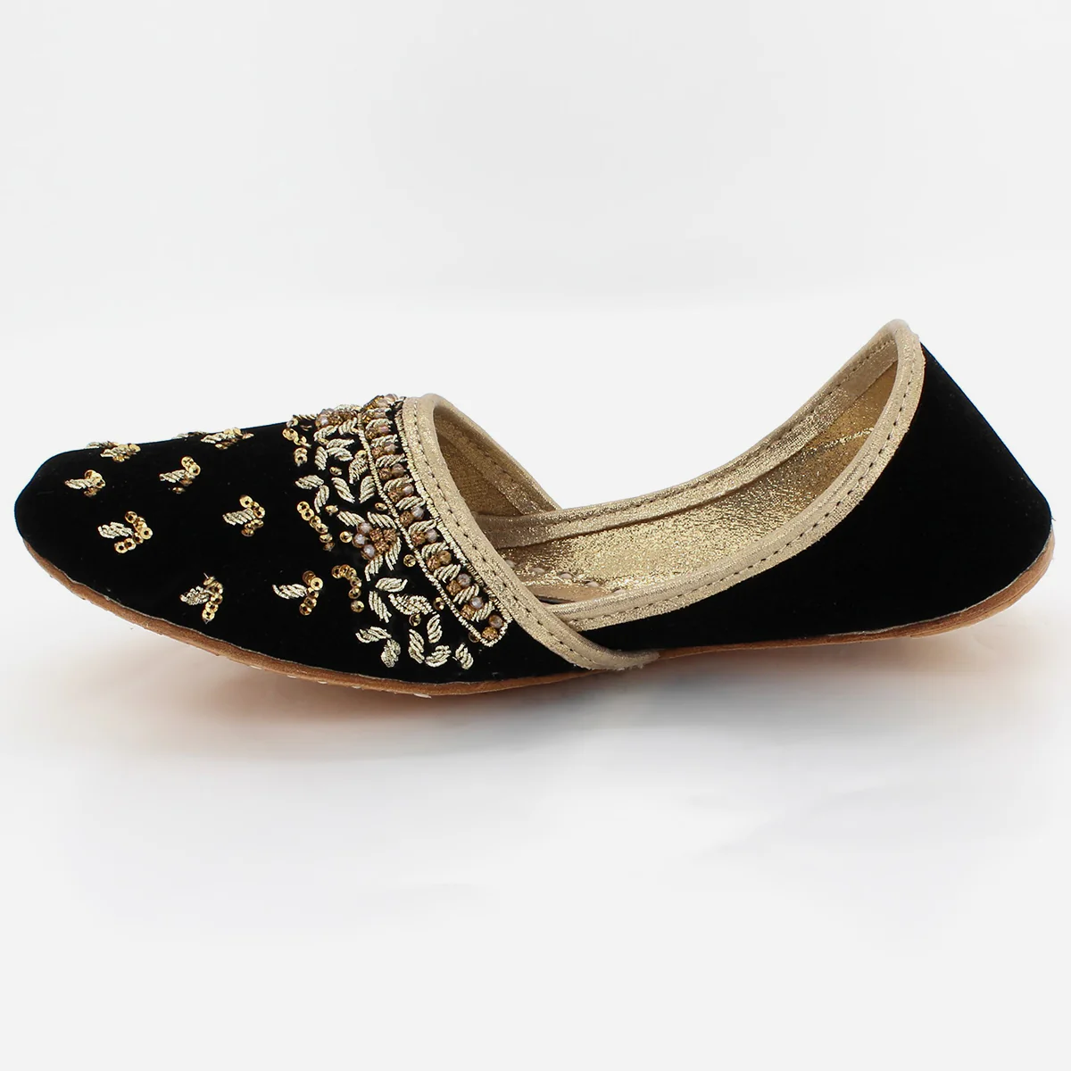Mens “LIAM" Leather Embellished Indian Khussa - Image 4