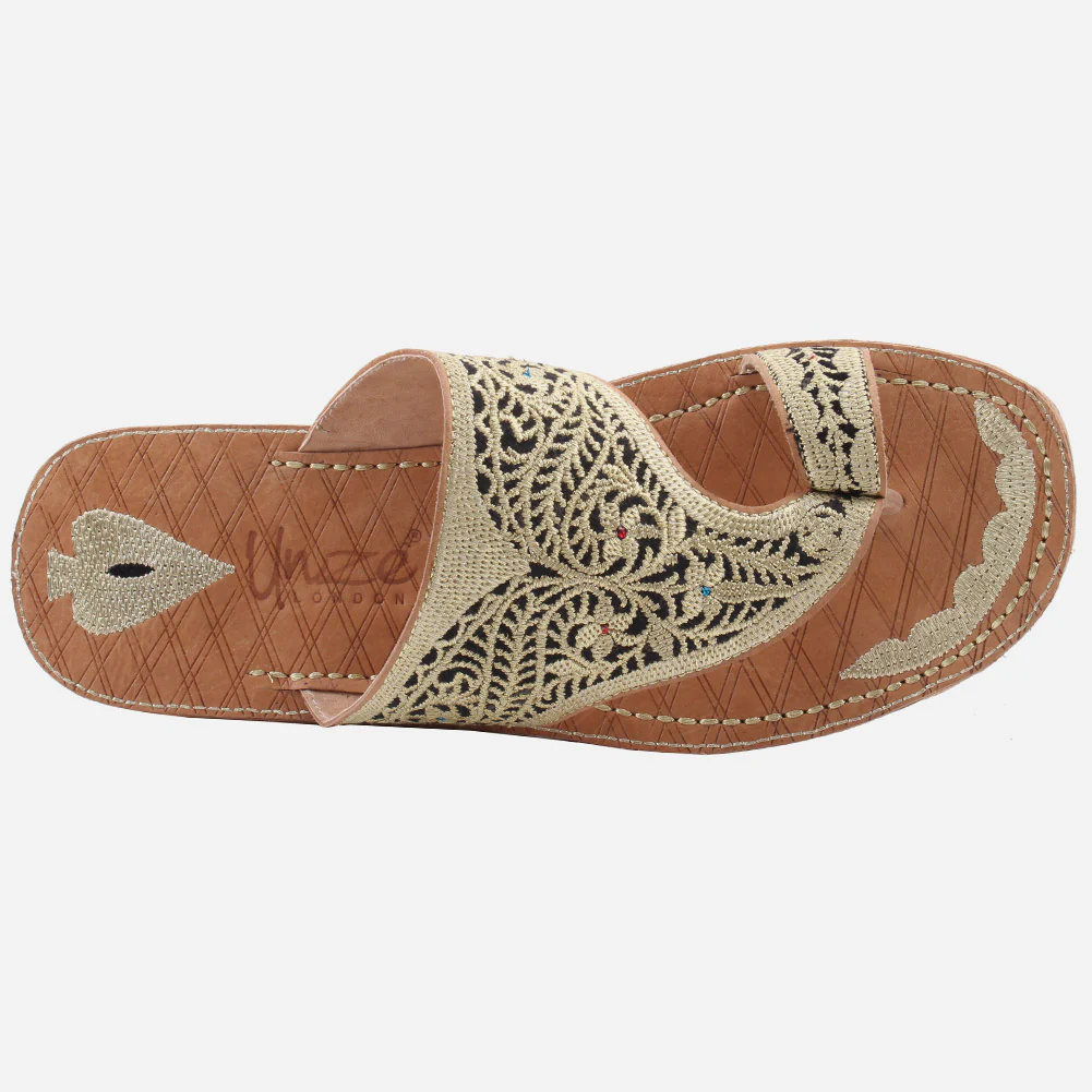 Men's "LUCA" Full Leather Traditional Casual Slipper - Image 4