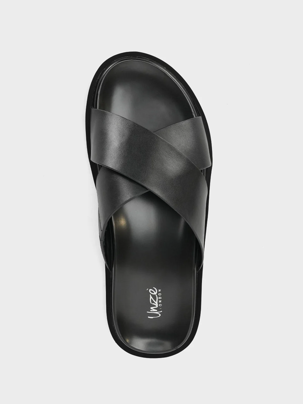 Mens "LYSANDER" Crossover Casual Slipper - Image 5