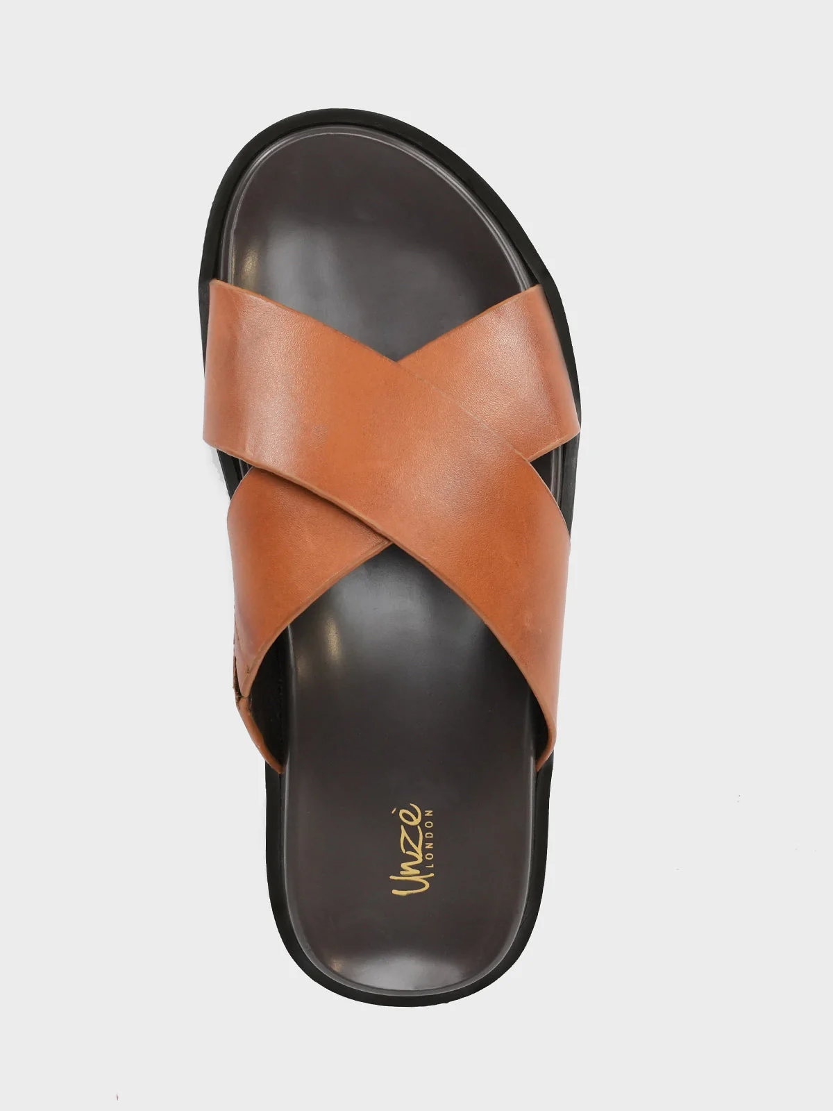 Mens "LYSANDER" Crossover Casual Slipper - Image 5