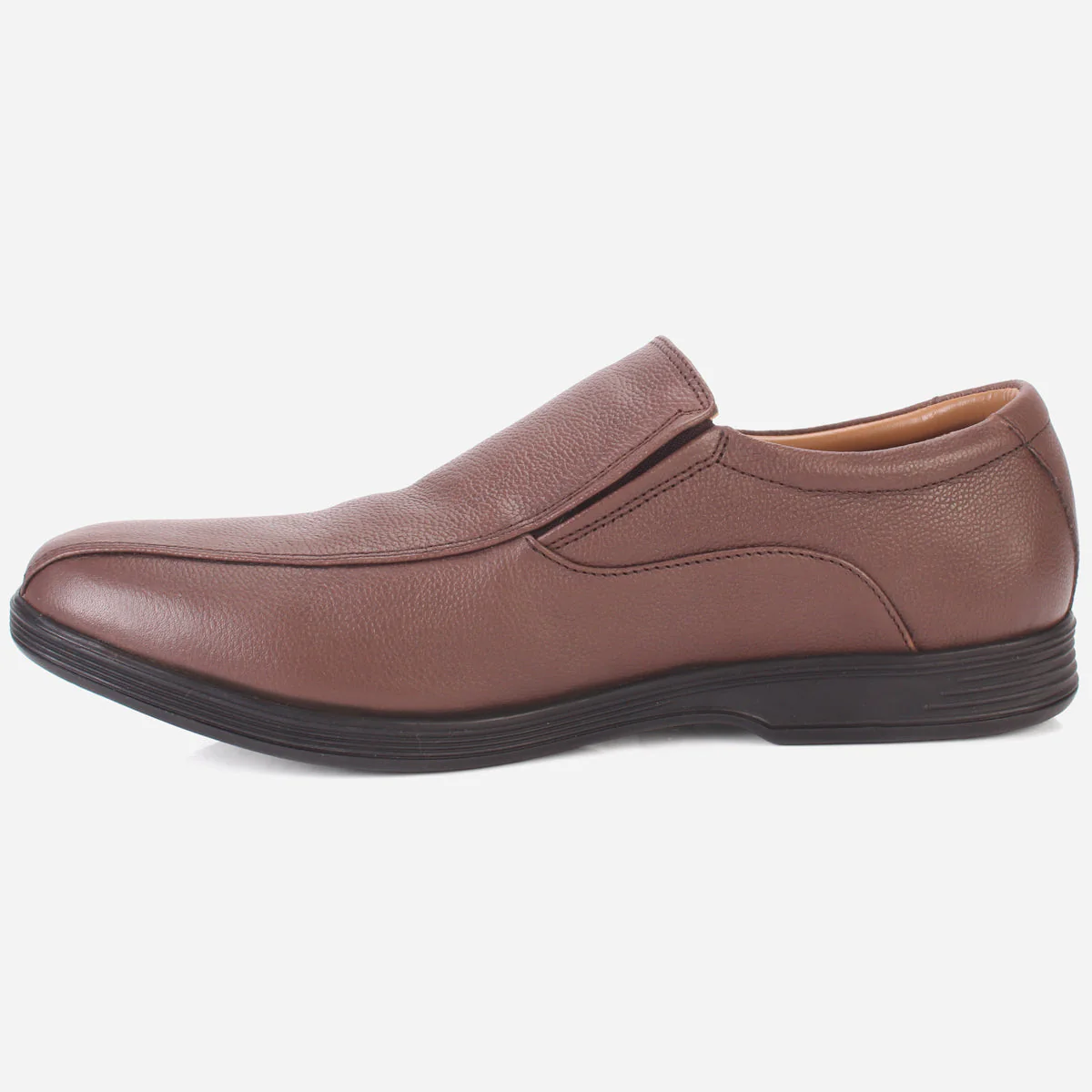 Mens "MANDY" Leather Formal Slip-on Dress Shoes - Image 3