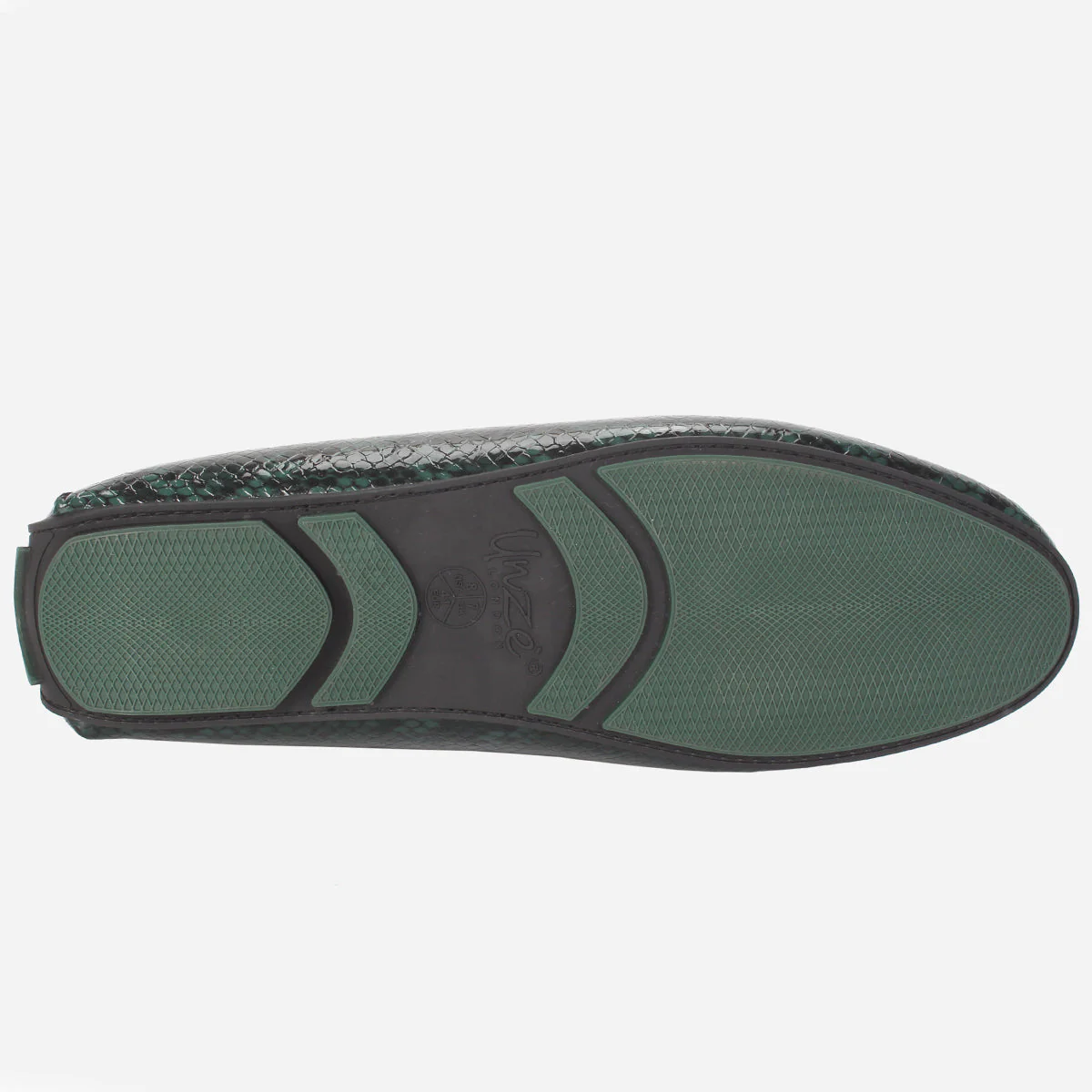 Mens "MARTIN" Textured Slide-in Loafers Shoes - Image 5