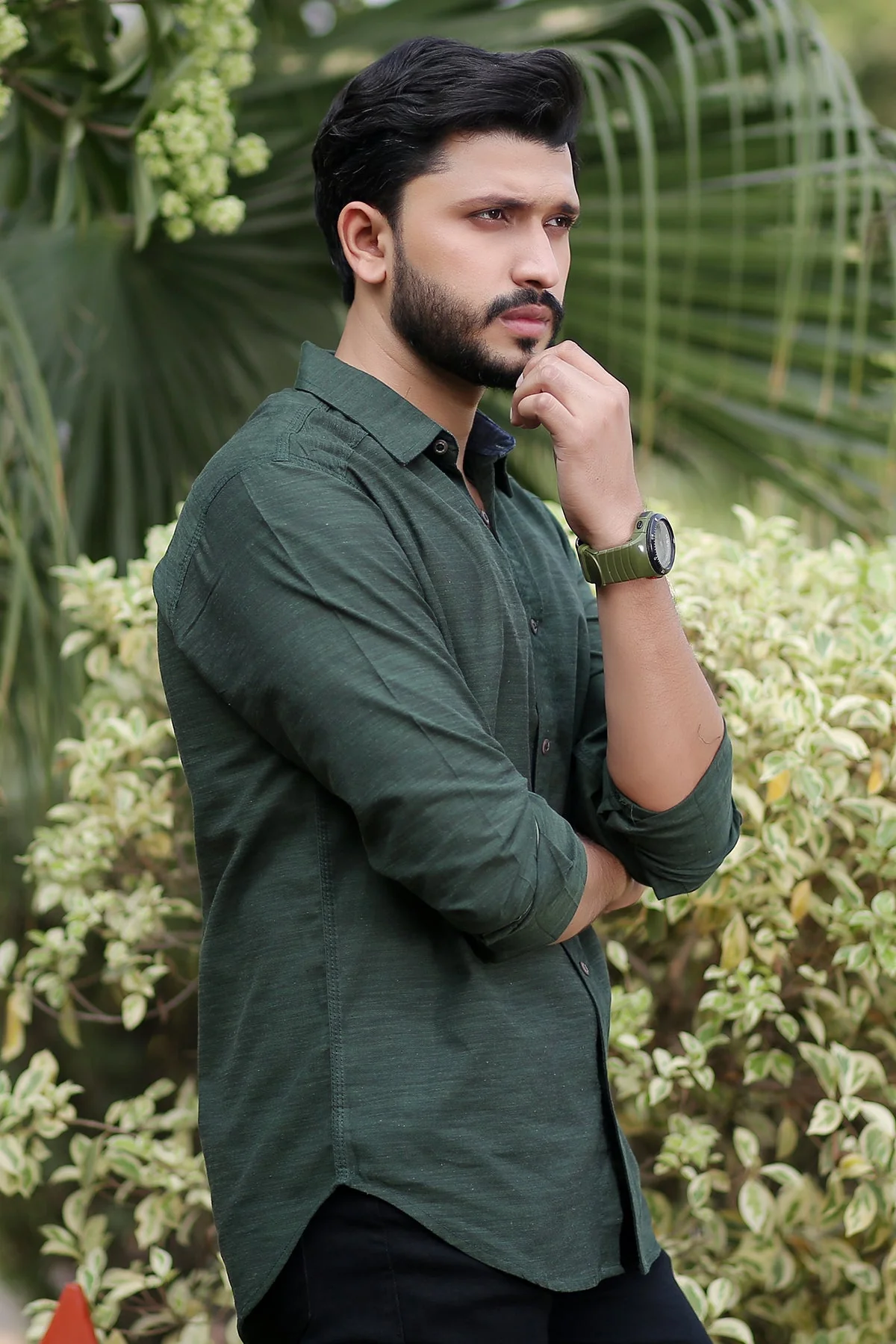 Mens "MASON" Cotton Full Sleeves Casual Shirt - Image 4