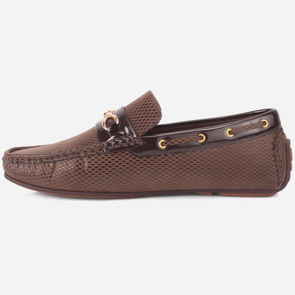 Mens "MATIO" Comfy Everyday Moccasins Shoes - Image 3